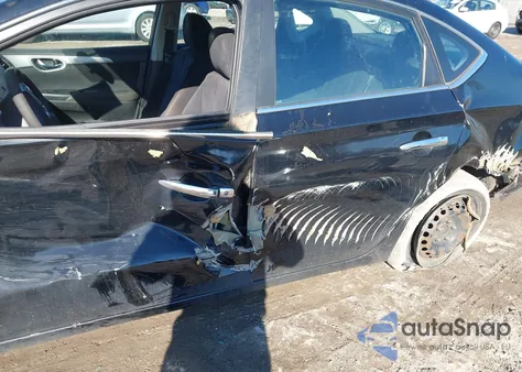 2013 Nissan Sentra Sv из США, поврежденный, VIN 3N1AB7AP7DL660339